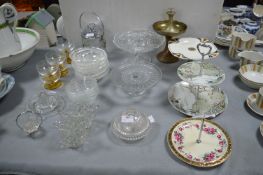 Cake Stands, Dessert Bowls, etc.