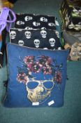 Three Skull Cushions