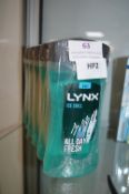 Lynx Ice Chill Shower 6x 225ml
