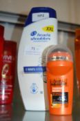Head & Shoulders Shampoo 250ml, and Loreal Deodora