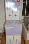 *Three GoodHome Wall Lamps