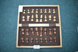 New Cased Wooden Chess Set