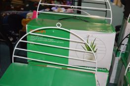 *Five Metal Framed Makah Pot Hangers