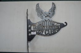 Metal Harley Davidson Reproduction Wall Mounted Si
