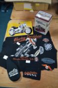 Large Harley Davidson Embroidered Patch, plus Smal