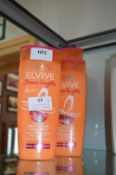 4x Loreal Elvive Restoring Shampoo