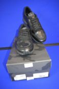 Valentino Black Sneakers Size: 7