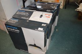 *Six GoodHome Gammuse Lampshades (5x clear, 1x black)