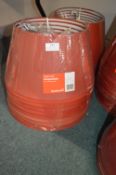 *Ten GoodHome Terracotta Lampshades