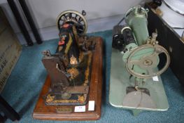 Two Vintage Sewing Machine for Spares