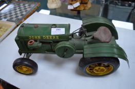 Metal Painted John Deere Tractor Model