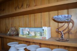 Set of Bake Off Measuring Cups, Glass Tealight Hol