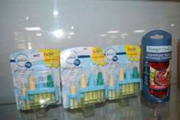 6x 2pk of Febreze 3volution Refills plus Two Yanke