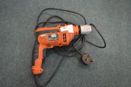 Black & Decker Type 3 Corded Drill