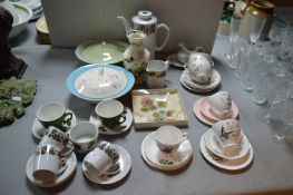 Vintage Pottery Part Tea Sets etc.
