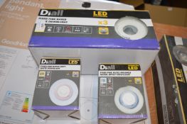 *Four Assorted Diall Fixed Downlights