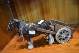 Shire Horse and Cart