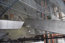 Two Stainless Steel Shelves