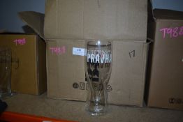 Seventeen Pravha Pint Glasses