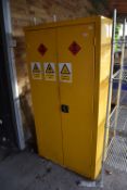 *6ft Yellow Security Cabinet