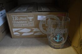 Twelve Ice Breaker Pale Ale Pint Glasses