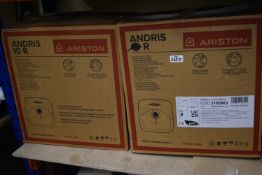*Two Ariston Adris 10R Electric Water Heaters