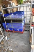 *Four Tier Rack 160cm x 50x100cm