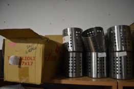 Quantity of Cutlery Holders and Salt & Pepper Pots