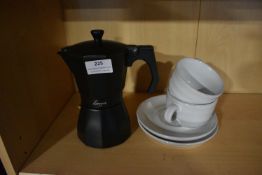 *Linea Teapot and Cups