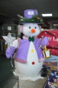 LED Christmas Snowman