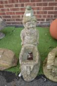 Gnome with a Wheelbarrow Garden Planter