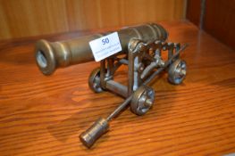 Brass Model Canon