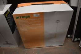 *White & Wood Effect Pendant Light (salvage)