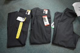 *Three Lole Lady's Black Leggings