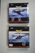 Two Corgi Aviation Archive Diecast Plane and Helic
