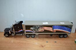 Franklin Mint American Diecast Truck and a Wagon