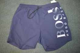 Pair of Hugo Boss Men's Blue Swimming Shorts