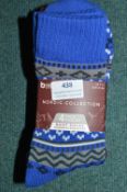 *Nordic Collection Boots Socks 4pk Size: 7-11