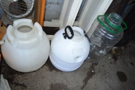 Three Beer Making Kegs