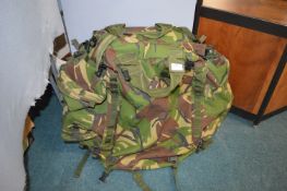 Extra Wide Military Style Camo Backpack