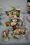 Vintage Hornsea Pottery plus Cow Creamers, etc.
