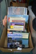 Books Including Harley Davidson etc.