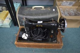 Vintage Alfa Portable Electric Sewing Machine