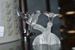 Swarovski Crystal Hummingbird