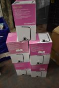 *Five Black Table Lamps (salvage)
