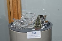 Swarovski Crystal Christmas Sleigh