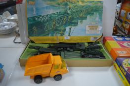 Air Fix OO Scale Pontoon Bridge Set plus a Tonka T
