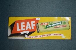 Reproduction Spearmint Chewing Gum Sign