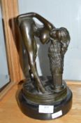 Bronze Figure of a Nude Lady