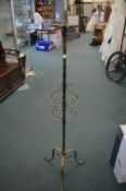Wrought Iron Candlestick